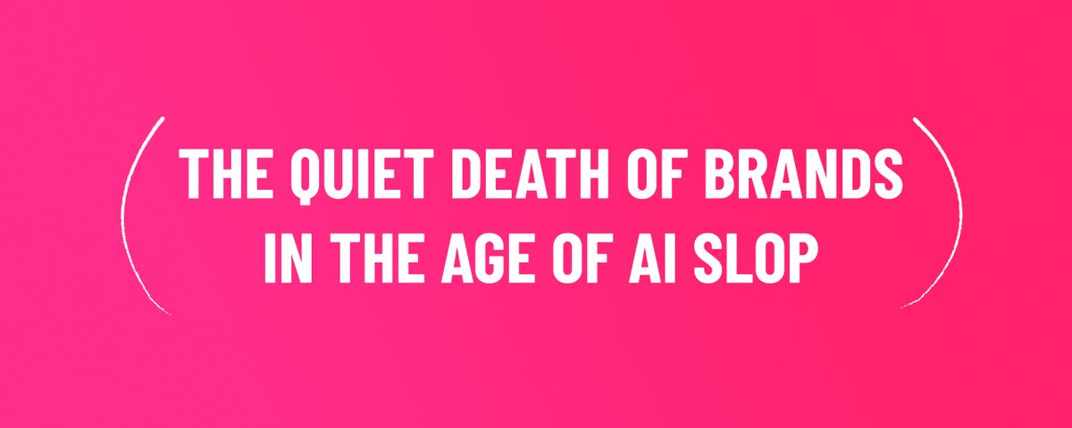 AIスロップとブランドのゆるやかな死