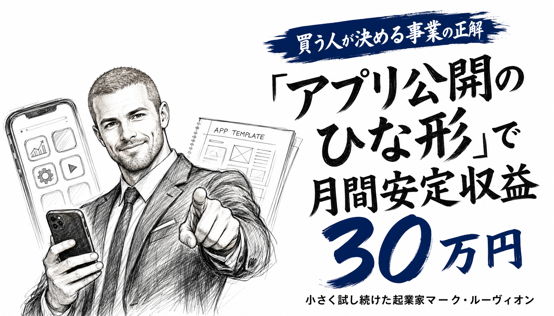 準備万端のアプリが1年売れなかった男性が、買う人の反応を頼りに「ひな形セット」を育てるまで